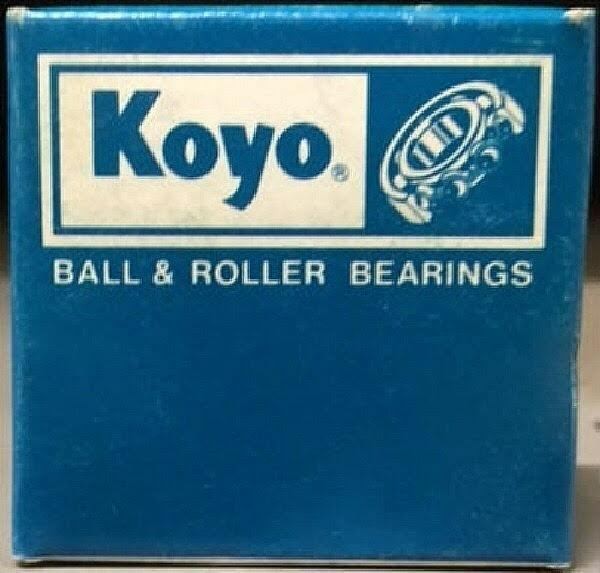 KOYO CR-14 Track Roller, Standard Stud, Unsealed/Slotted, Inch, Steel, 7/8