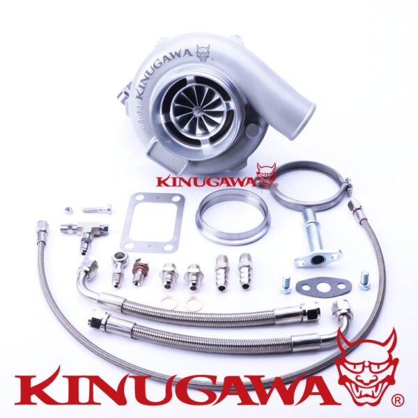 Kinugawa GTX Ball Bearing Turbo For TOYOTA 1JZ 2JZ GTX3076R w/ .82 T3 V-Band