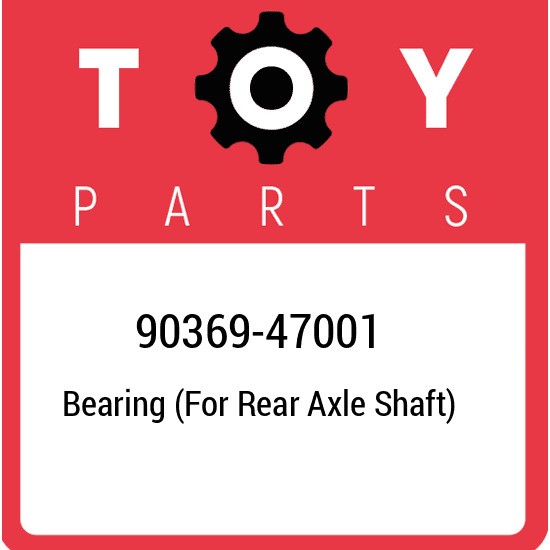 90369-47001 Toyota Bearing (for rear axle shaft) 9036947001, New Genuine OEM Par