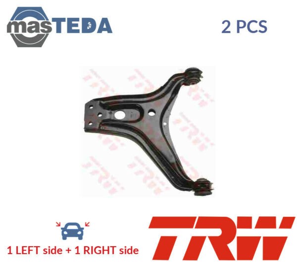 2x TRW FRONT LH RH TRACK CONTROL ARM PAIR JTC117 P NEW OE REPLACEMENT