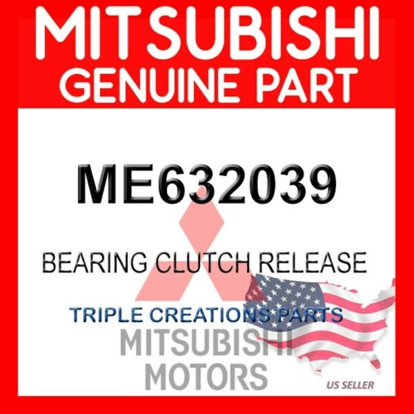 Genuine OEM Mitsubishi ME632039 BEARING CLUTCH RELEASE