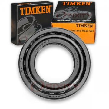 Timken Rear Wheel Bearing & Race Set for 1995-1998 Dodge B3500 Left Right qj