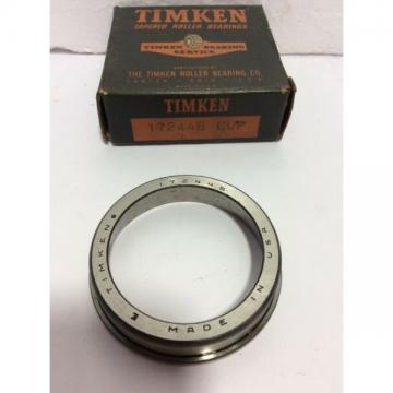 Timken 17244B Roller Bearing Cup NEW Made in USA 