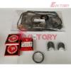 For Isuzu engine 3KA1 piston ring + compelete gasket kit + engine bearing 