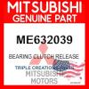 Genuine OEM Mitsubishi ME632039 BEARING CLUTCH RELEASE #1 small image