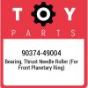 90374-49004 Toyota Bearing, thrust needle roller (for front planetary ring) 9037