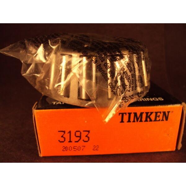  Timken 3193, Tapered Roller Bearing Cone #1 image