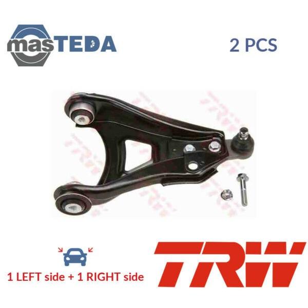 2x TRW LH RH TRACK CONTROL ARM PAIR JTC405 P NEW OE REPLACEMENT #1 image