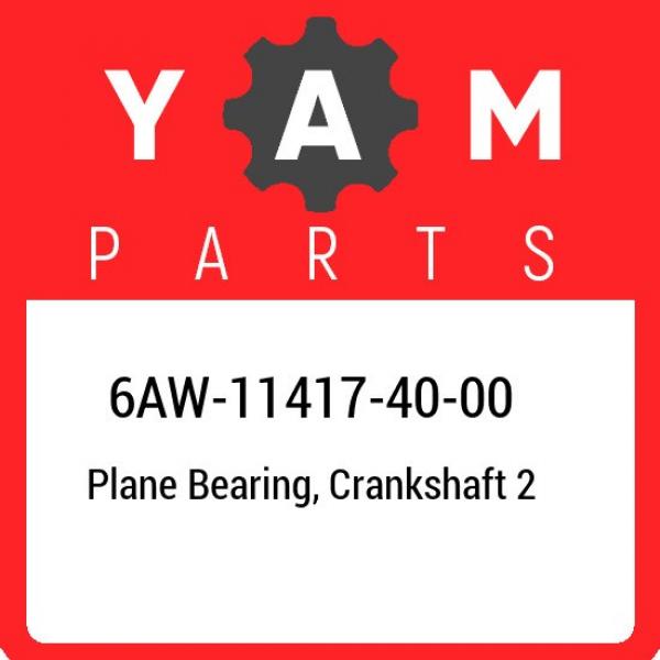 6AW-11417-40-00 Yamaha Plane bearing, crankshaft 2 6AW114174000, New Genuine OEM #1 image