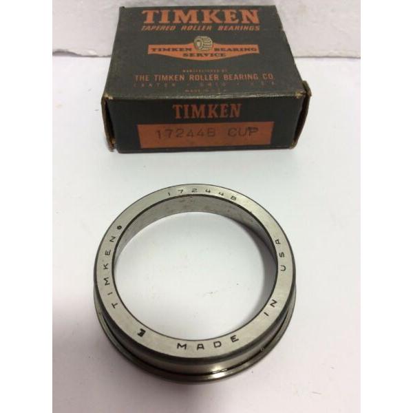 Timken 17244B Roller Bearing Cup NEW Made in USA  #1 image