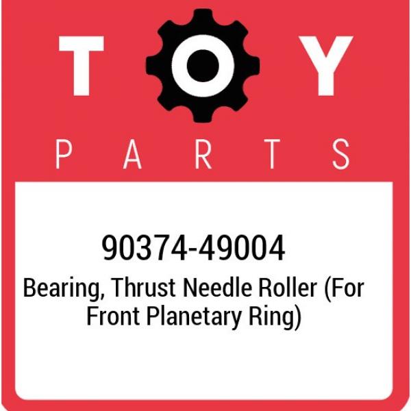 90374-49004 Toyota Bearing, thrust needle roller (for front planetary ring) 9037 #1 image
