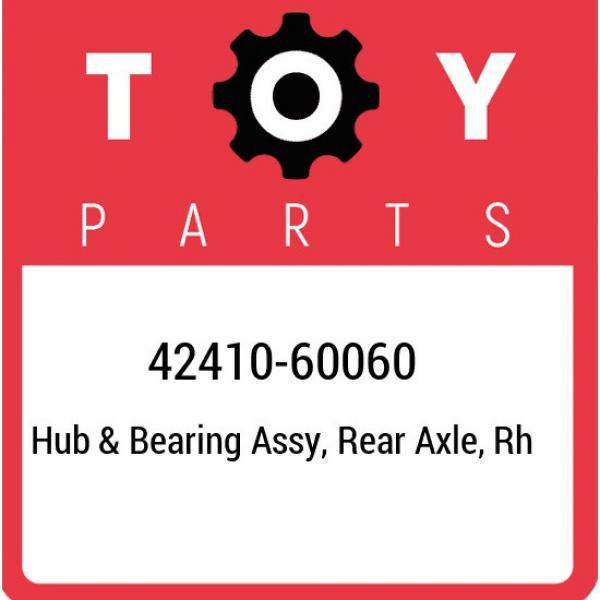 42410-60060 Toyota Hub & bearing assy, rear axle, rh 4241060060, New Genuine OEM #1 image