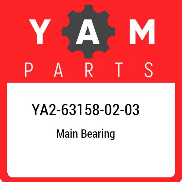 YA2-63158-02-03 Yamaha Main bearing YA2631580203, New Genuine OEM Part #1 image