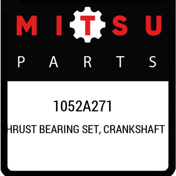 1052A271 Mitsubishi Thrust bearing set, crankshaft 1052A271, New Genuine OEM Par #1 image